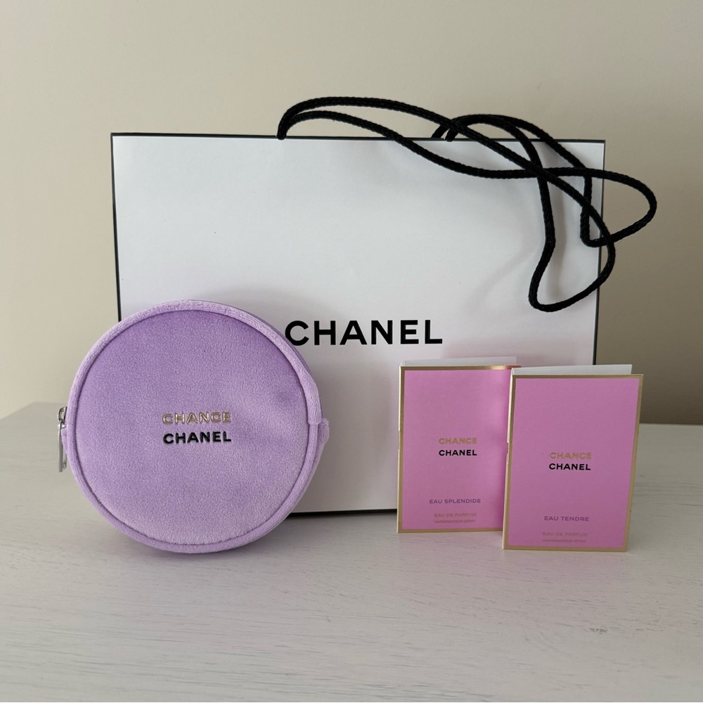 Chanel Chance Purple Limited Edition Pouch Set - Picture 7 of 7